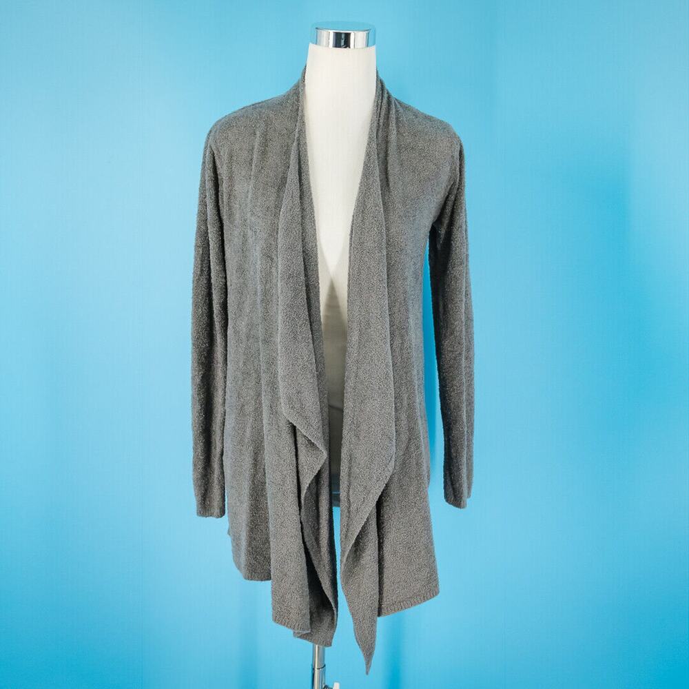 Barefoot Dreams Bamboo Cozy Chic Lite Size Small S Medium M Grey Gray Cardigan